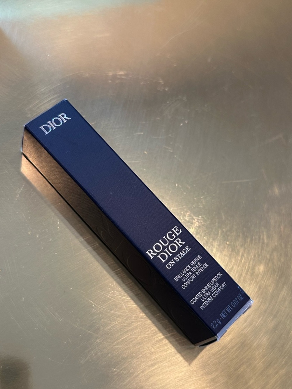 NIB Dior Rouge Dior On Stage Lipstick Iconic Rose Shade 120 New Formula